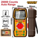 Multimètre Numérique INGCO True RMS Auto Range 1000V Pro