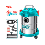 Aspirateur Eau et Poussière TOTAL 12L avec Accessoires
