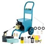 Nettoyeur Haute Pression Pro sur Chariot avec Pompe Laiton